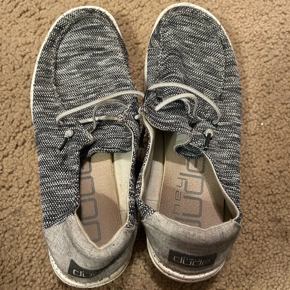 Hey Dude Gray Loafers - Picture 2 of 4